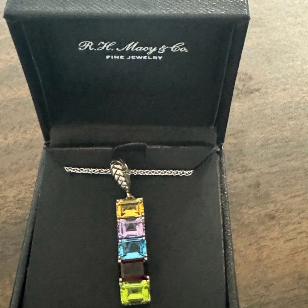 NWT Gemstone Necklace